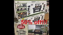Walmart Clearance Grills 50% plus off check them out Cuisinart Twin Oaks Expert Grill Pellet Smoker
