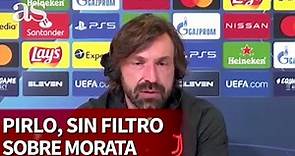 Pirlo, muy crítico con Morata: suele ser muy raro ver a un entrenador siendo tan sincero: