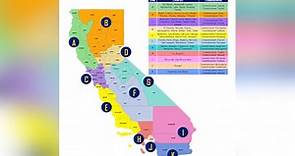 Drafts of California’s updated legislative, congressional districts released