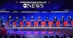 US election 2020: highlights from the third Democratic presidential debate – video