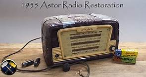 1955 Astor Radio Restoration