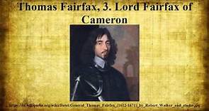 Thomas Fairfax, 3. Lord Fairfax of Cameron