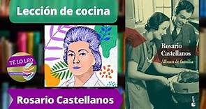ROSARIO CASTELLANOS - LECCIÓN DE COCINA - Audio cuento leído por Andrea Butler Tau