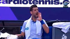 Bizarre Moment Novak Djokovic YELLS at His Coaching Team after Failing to Get Their Attention