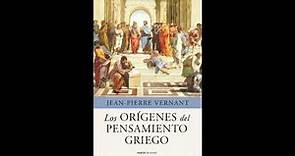 Jean-Pierre Vernant. Los Orígenes del Pensamiento Griego. Capítulo IV El U. Espiritual de la Polis