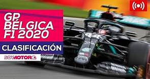 GP Bélgica F1 2020 - Directo clasificación | SoyMotor.com