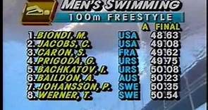 Matt Biondi - 100m freestyle - Olympics 1988