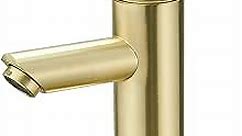 ShuiJieLing Bathroom Faucet Centerset Brass Faucets Mixer Holes Tap Deck Gold Bathroom Faucet Single Handle Lavatory Basin Vanity Sink Faucet