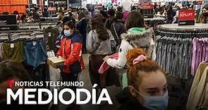 Las tiendas se llenan de compradores en el Black Friday 2021 | Noticias Telemundo