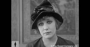 Edna Purviance Screen Test - Charlie Chaplin Archives Rare Footage