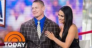 John Cena And Nikki Bella On Their Wedding Plans Following Wrestlemania Engagement | TODAY