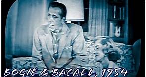 Humphrey Bogart & Lauren Bacall Interview at Home (1954)