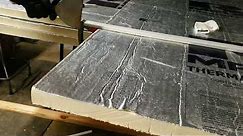 How to cut Foil Faced Rigid Insulation Panels R Max