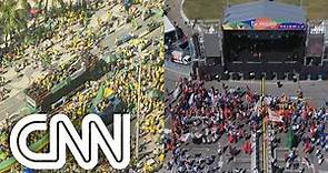 1º de maio tem manifestações pró-Lula e Bolsonaro | CNN DOMINGO