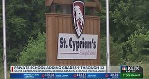 St. Cyprian's Episcopal School in Lufkin adding high school