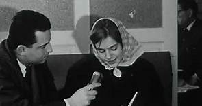 Catherine Spaak Early Interview for Le Trou (1960)