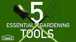 What Are The 5 Most Essential Gardening Tools? | Gardening Basics w/ William Moss