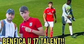 U 17 Benfica Talent Adrian Bajrami VS Sporting Lissabon!!