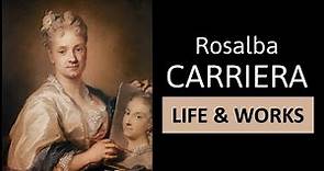 ROSALBA CARRIERA - Life, Works & Painting Style | Great Artists simply Explained in 3 minutes!