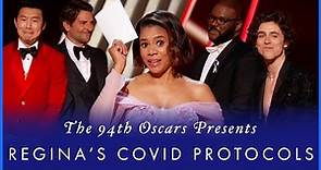 Regina Hall's Covid Protocols | 94th Oscars
