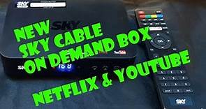 New Sky Cable on Demand Box