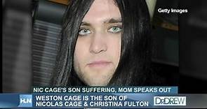 Nic Cage's son suffering, mom speaks out