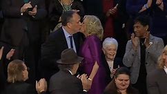 Internet goes wild over Jill Biden and Doug Emhoff's kiss