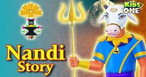 The Real Story of Nandi | Indian Mythological Stories for Kids | KidsOne
