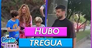 Piqué y Shakira juntos por su hijo Sasha | El Gordo y La Flaca