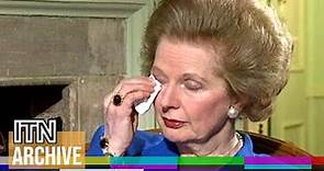 ITN Exclusive: Margaret Thatcher's Dramatic First Interview After Being Ousted From Power (1991)