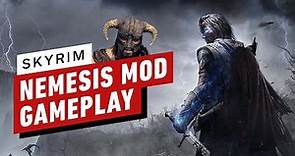 Skyrim Nemesis Mod Gameplay