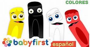 Colores en español para niños | La Pandilla de Colores | Aprende Los Colores | BabyFirst español