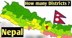 Division of 77 Districts of Nepal
