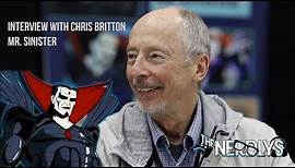 Interview with Chris Britton (Mr. Sinister, X-Men Animated Series)