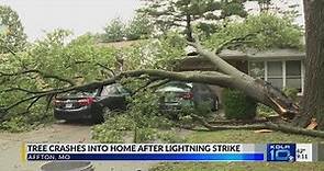 Missouri Family Survives After Lightning Strikes Affton Home