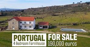 4 Bedroom Farm House with Pool | FOR SALE | Guarda | Central Portugal | Property Tour