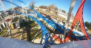 🔥 VR 360° 4K All American Triple Lo̷o̷o̷p | Front Seat POV | Indiana Beach & Amusement Park