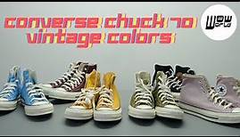 Converse Chuck 70 High Unboxing | Chuck 70 High Different Colors Unboxing | 6 Colors Unboxing