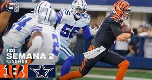 Cincinnati BENGALS vs. DALLAS Cowboys | Semana 2 NFL | Resumen Highlights | 18 Sep, 2022