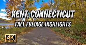Best Moments of Autumn Colors & Fall Foliage in Kent, CT - Scenic Drive Highlights - Autumn 2023