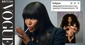 Naomi Campbell On Becoming A Mother & 16 Other Iconic Instagram Photos | British Vogue