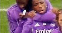 Antonio Rudiger and Vinicus in Real Madrid training 😂 (via @Real Madrid C.F.)#shorts