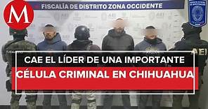 Capturan a “El 210”, líder de un grupo criminal en Chihuahua