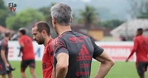 O primeiro treino de Paulo Sousa no Flamengo.