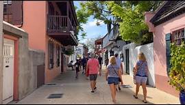 America's Oldest City | Walking Downtown St. Augustine in March 2023