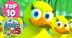 Top 10 Most Popular Songs for Children on YouTube LooLoo Kids
