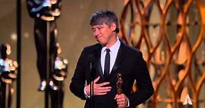 "Whiplash" winning the Oscar® for Film Editing
