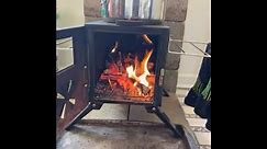 EMERGENCY HEAT YOUR HOME‼️ PORTABLE WOOD STOVE‼️