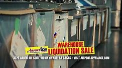 Warehouse Liquidation Sale at Airport Home Appliance