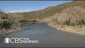 Climate change threatening to dry up the Rio Grande River, a vital water supply